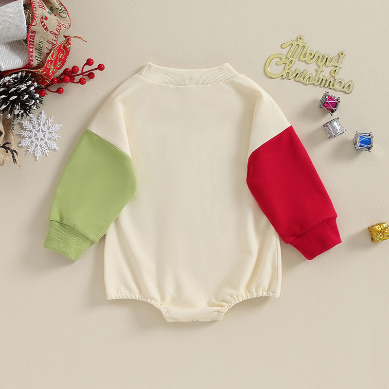 Abbigliamento Natalizio per Bambini – Tutina per Strisciamento