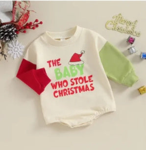 Abbigliamento Natalizio per Bambini – Tutina per Strisciamento