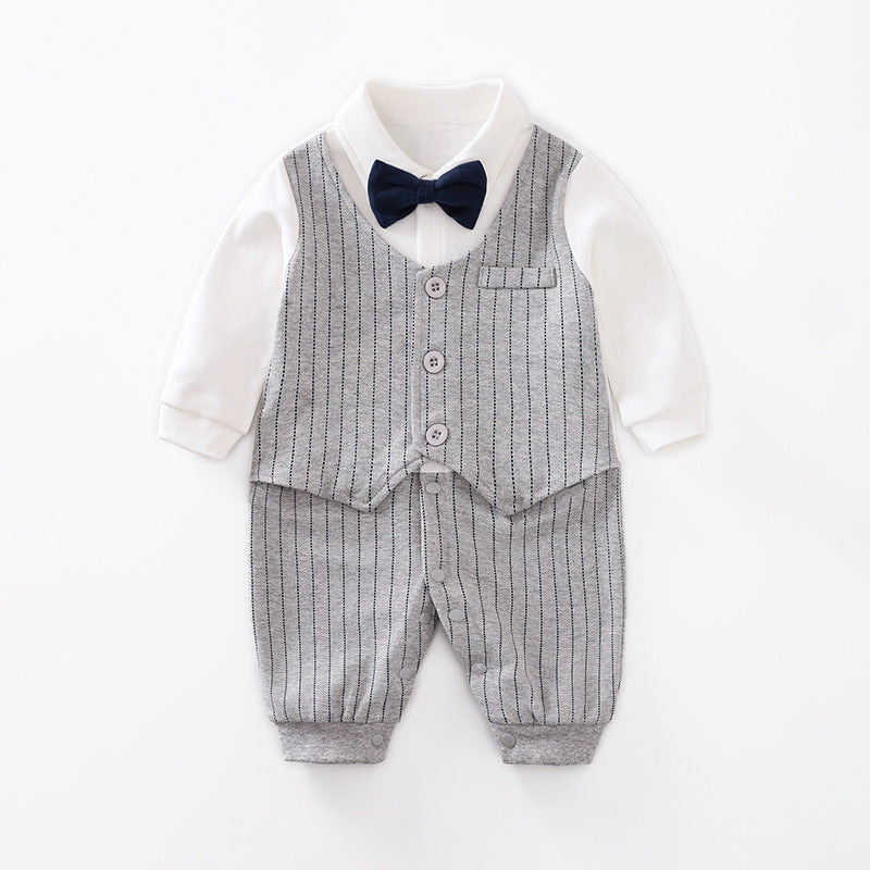 Tutina Elegante per Neonato – Maniche Lunghe