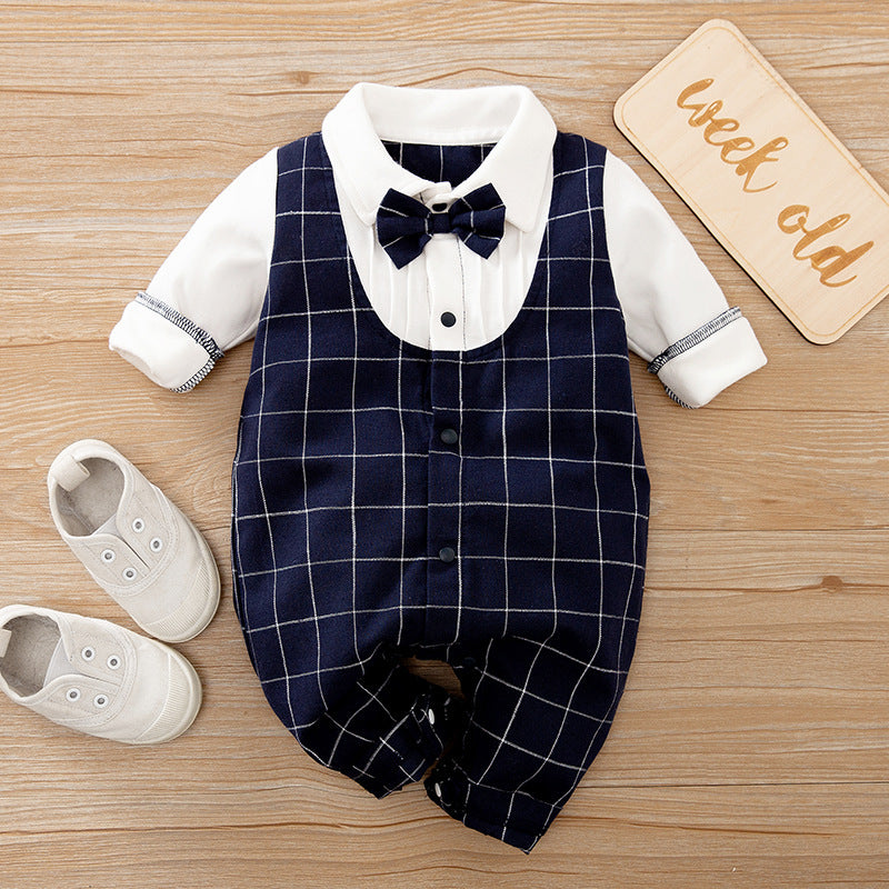 Tutina Elegante per Neonato – Maniche Lunghe