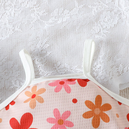 Set Vestito a Fiore per Bambina