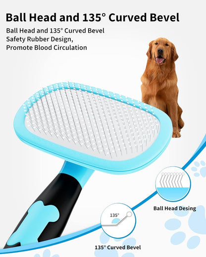 Spazzola per Cani e Gatti – Rimozione del Pelo
